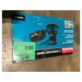 Makita 3 Amp 5 in. Corded Variable Speed Random Orbital Sander with case customer return see pictures