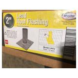 Lot of Master Flow 2 in. Lead Roof Boot No Caulk Vent Pipe Flashing customer return see pictures