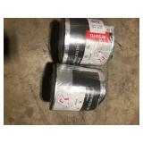 Lot of 2 RESISTO 6 in. x 25 ft. Aluminum Roll Flashing Tape Customer Return see pictures