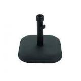 StyleWell 26 lbs. Concrete and Resin Patio Umbrella Base in Black customer return see pictures