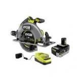 RYOBI ONE+ HP 18V Brushless Cordless 7-1/4 in. Circular Saw with  Battery Customer Return see pictures