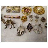 Assorted Pendants, Brooches, Scarf Clips/Pins & More!
