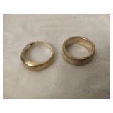Two 925 Silver Rings