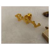 1/20 12K "Barbara" Necklace, "B" Pendants & More