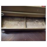 Lady Buxton Vintage Jewelry Box w/Earrings +