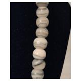 Banded Agate Vintage Necklace