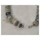 Banded Agate Vintage Necklace