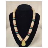 Santo Domingo Kewa Heishi Beaded Necklace