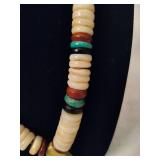 Santo Domingo Kewa Heishi Beaded Necklace