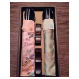 Asain Spoon/Chopsticks & Stand Set