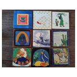 Assorted Ceramic Plates/Trivets