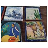 Assorted Ceramic Plates/Trivets