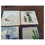 Assorted Ceramic Plates/Trivets