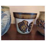 Three Indoor Pottery Pots