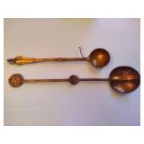 Two Copper Spoons