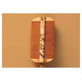 Chinese Carved Bone Double Hair Comb