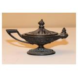 Vintage Cast Iron Genie Lamp