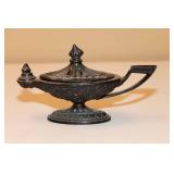Vintage Cast Iron Genie Lamp