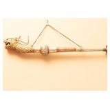 Vintage Tibetan Dragon Horn