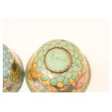 Set of 5 Beautiful Chinese Cloisonne