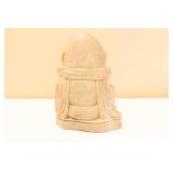 Vintage Carved Soapstone "Laughing Budda" Figure
