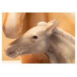 Goldscheider Fine China "Blue Grass" Horse and Foal Figurine