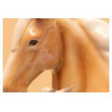 Goldscheider Fine China "Blue Grass" Horse and Foal Figurine