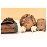 Assortment of Carved Owls
