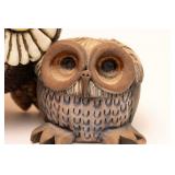 Assortment of Carved Owls