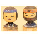 Japanese Kokeshi Dolls