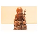 Carved Wood "Lucky" God