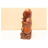 Carved Wood "Lucky" God