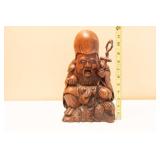 Carved Wood "Lucky" God