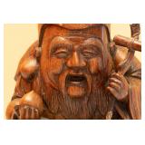 Carved Wood "Lucky" God