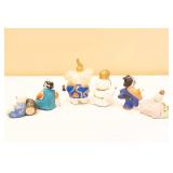 Assorted Japanese Hand Painted Figurines