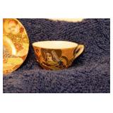 Asian Mini Jars and Tea Cup