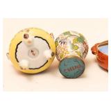 Asian Mini Jars and Tea Cup