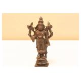 Lakshimi Bronzed Figurine