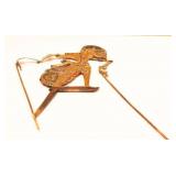 Balinese Carved Wooden Stick Puppet
