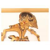 Balinese Carved Wooden Stick Puppet