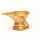 Miniature Coal Bucket and "Genie" Style Brass Decor