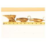 Miniature Coal Bucket and "Genie" Style Brass Decor
