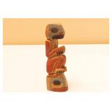 Chilkoot Tribe Wooden Totem Pole
