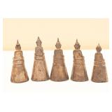 Assorted Carved Buddha Statues