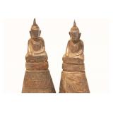 Assorted Carved Buddha Statues