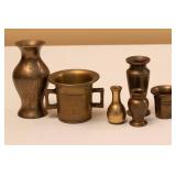 Brass Miniature Vases