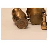 Brass Miniature Vases