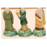 Set of Three Small Asian Figurines