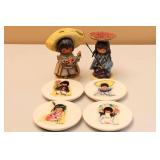 Goebel De Grazia "Desert Harvest" and "Flower Boy" Figurines and more.