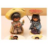 Goebel De Grazia "Desert Harvest" and "Flower Boy" Figurines and more.